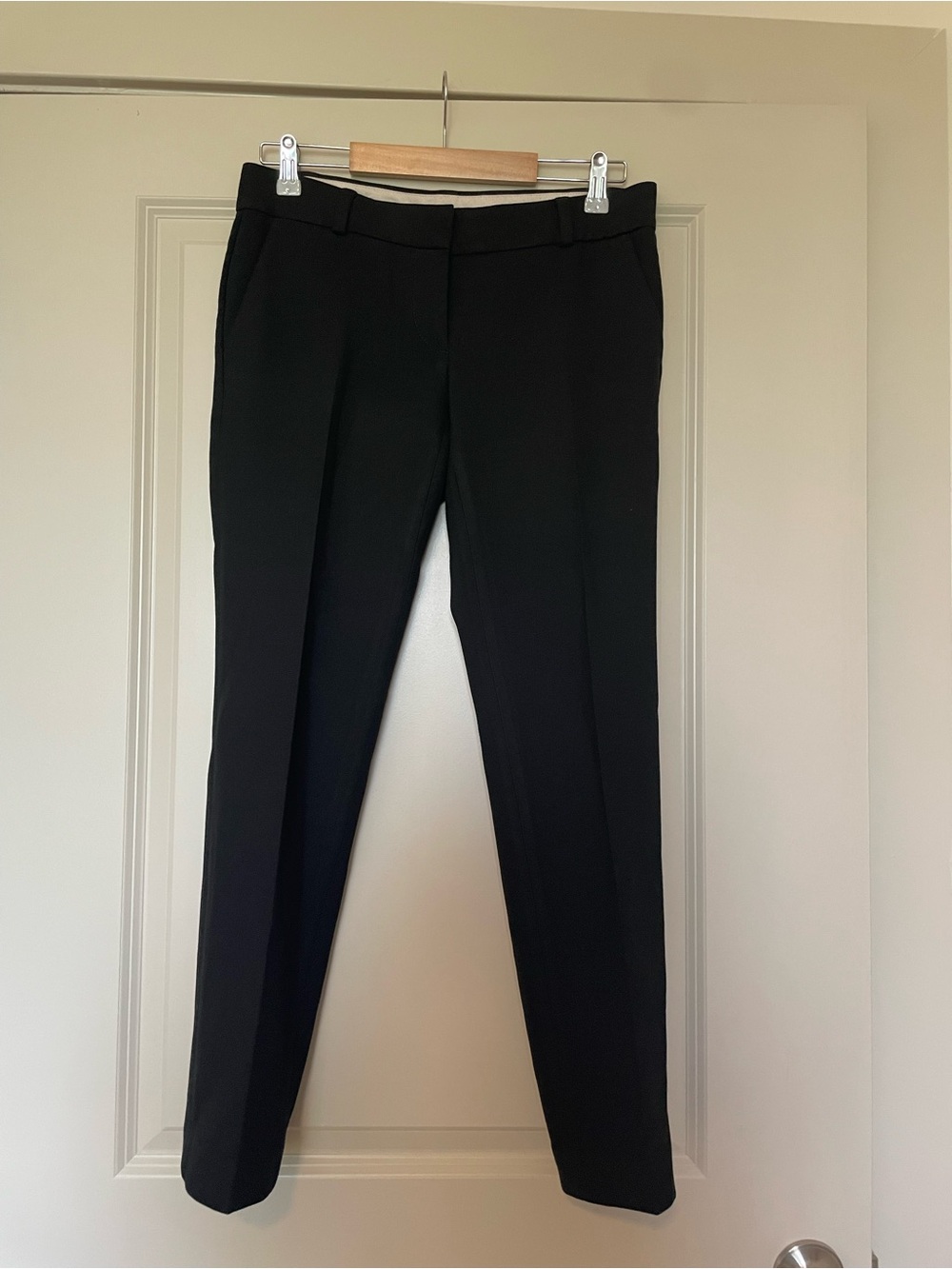 LOFT Black Slim Dress Trousers